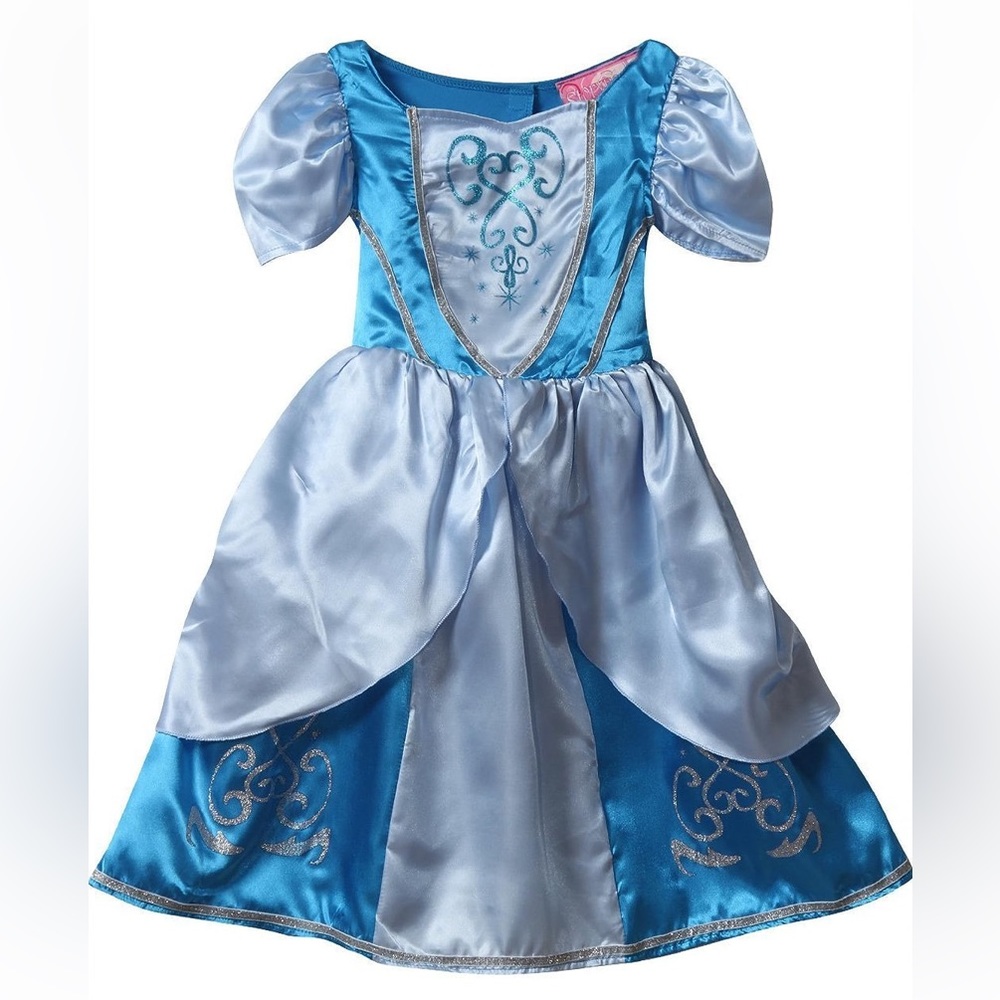 💙🩵PRINCESS CINDERELLA🩵💙 BLUE DRESS SIZE 4/6 🌟PRE-LOVED🌟
